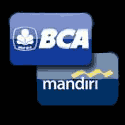 Transaksi dengan Bank Local BCA dan Mandiri