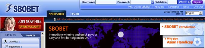 Permainan bola di internet